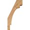 Ekena Millwork 5 1/2"W x 8"D x 16"H Merced Smooth Knee Brace, Western Red Cedar BRC06X08X16MRC00SWR - alternate 2